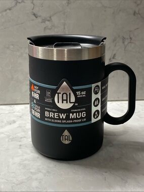 TAL Camping Mug with Handle - 15 oz